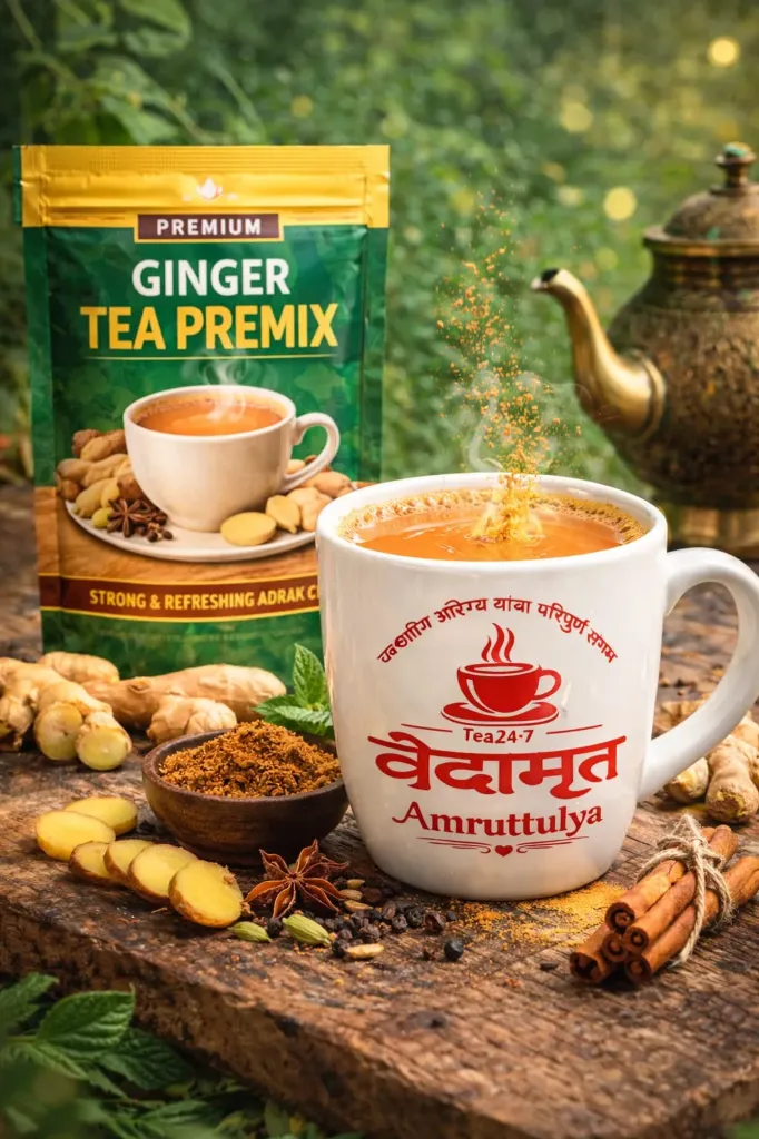 [Amruttulyatea] Ginger Tea Premix