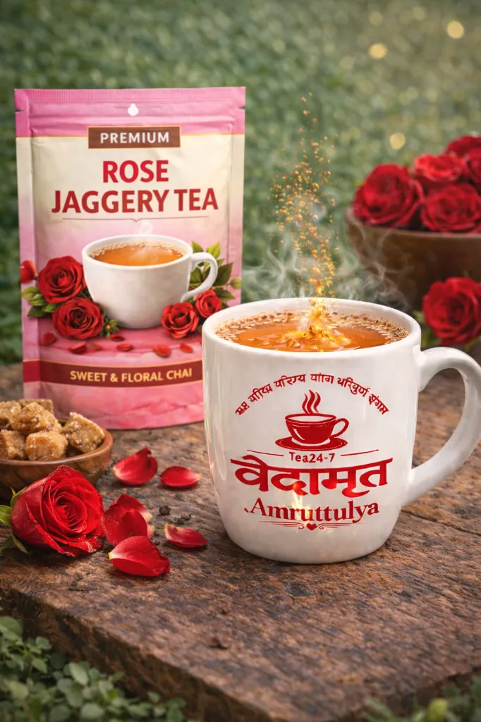 [RJT17] Rose Jaggery Tea